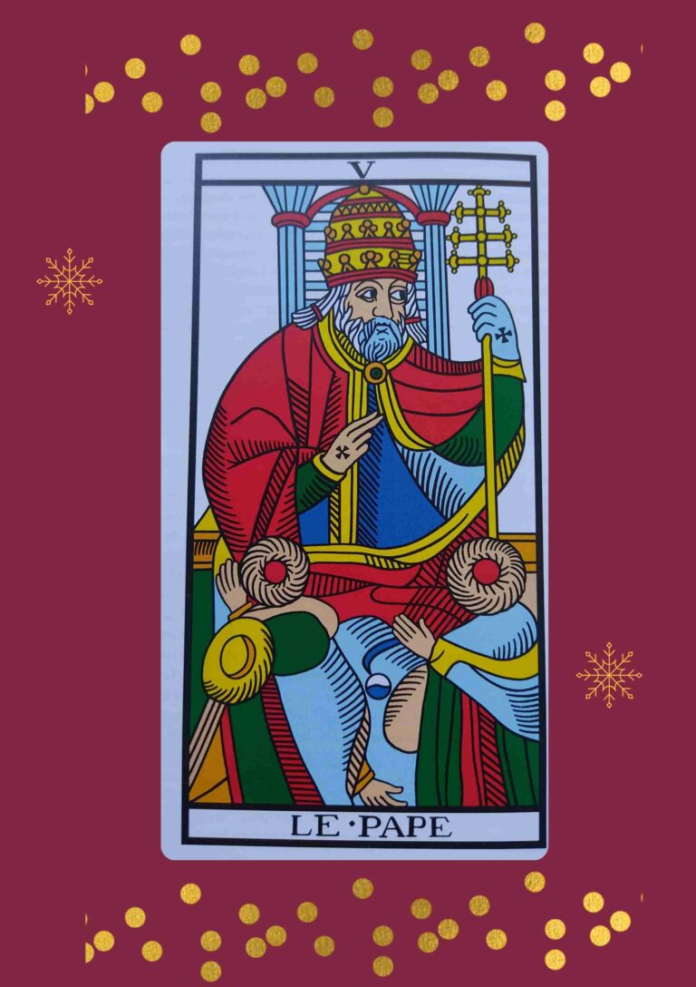 El Papa en el Tarot: Significado de la carta